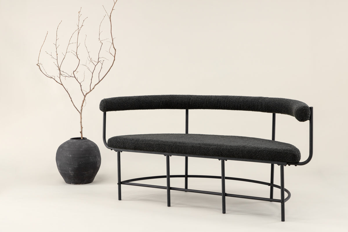 Venture Design Stallhagen Kökssoffa 51 x 75 x 165 Svart