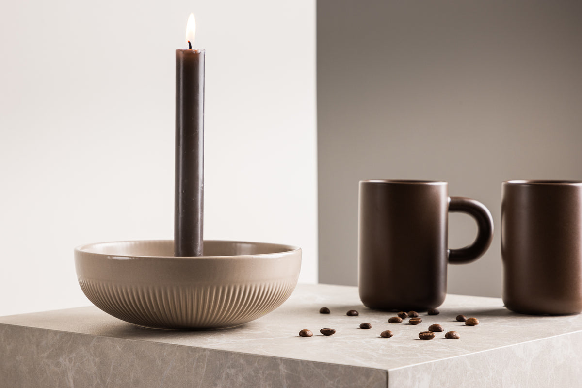 Venture Design Posh Ljusstakar ⌀18 Beige