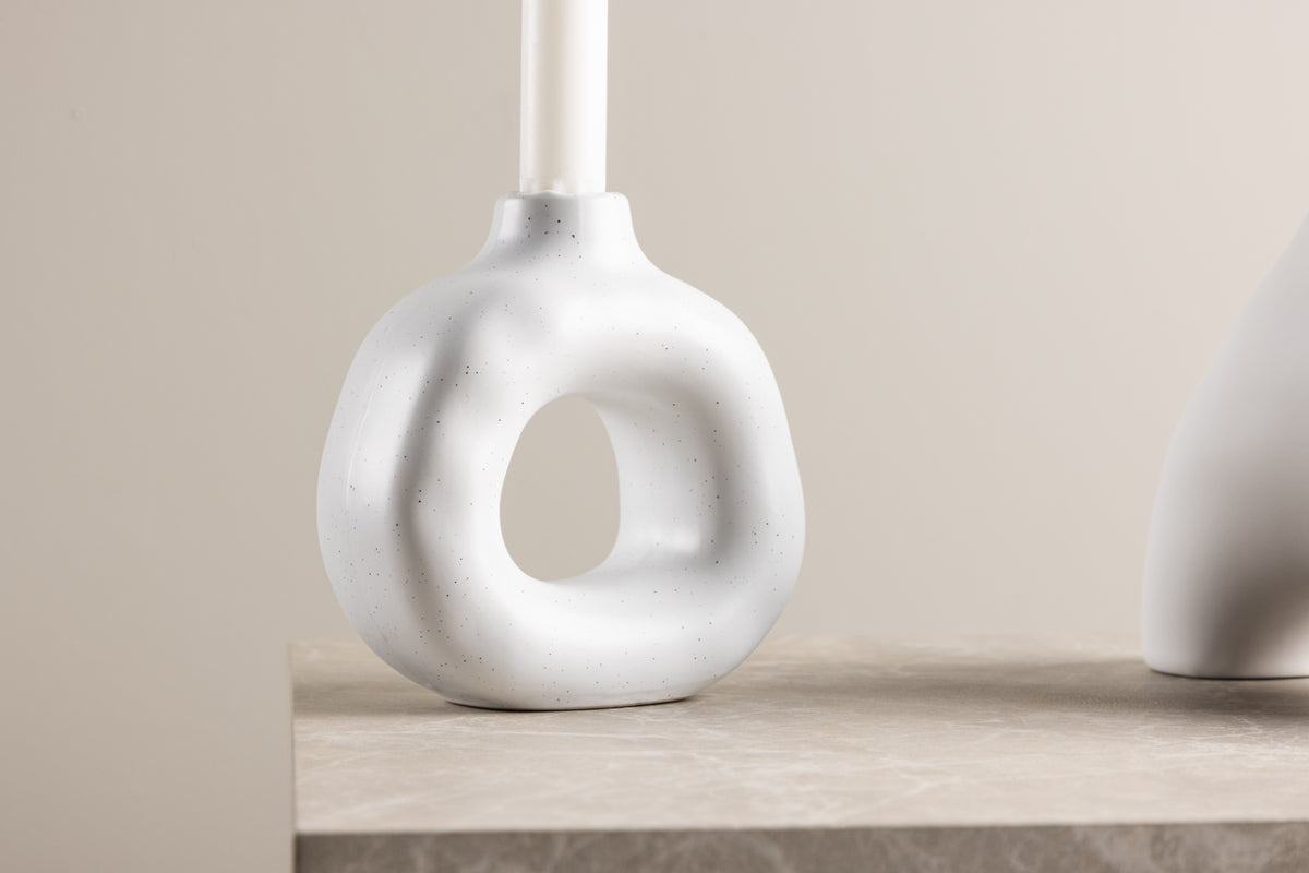 Venture Design Judi Ljusstakar 13 x 13 x 6 Vit