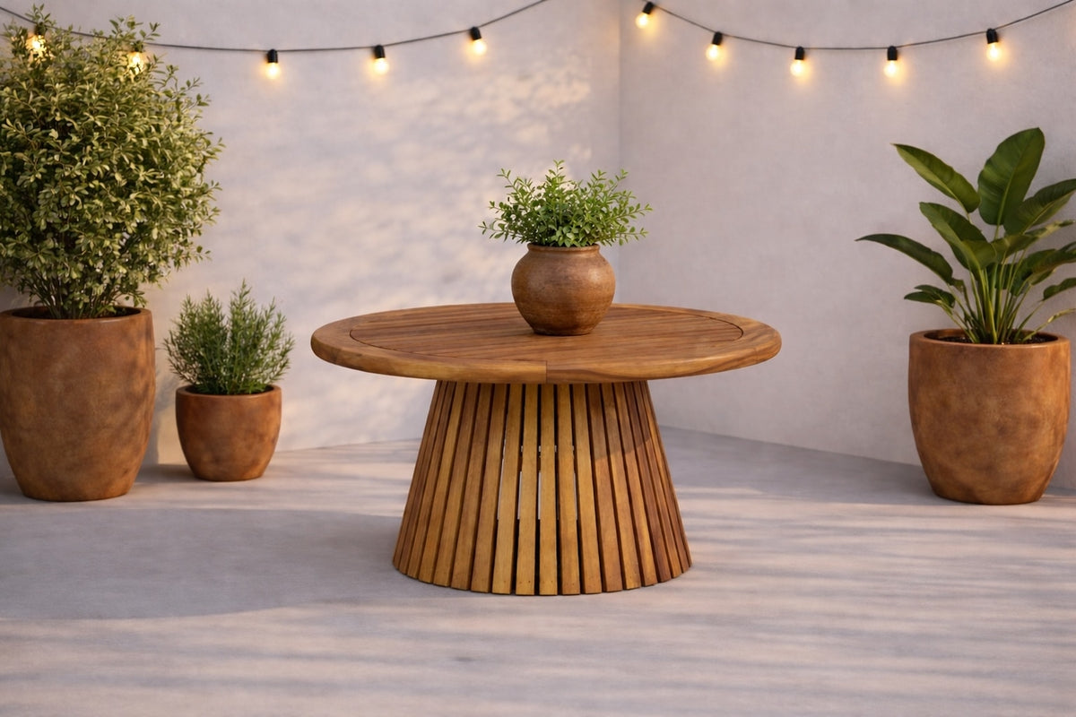 Venture Design Lumpur Soffbord ⌀70 Natur