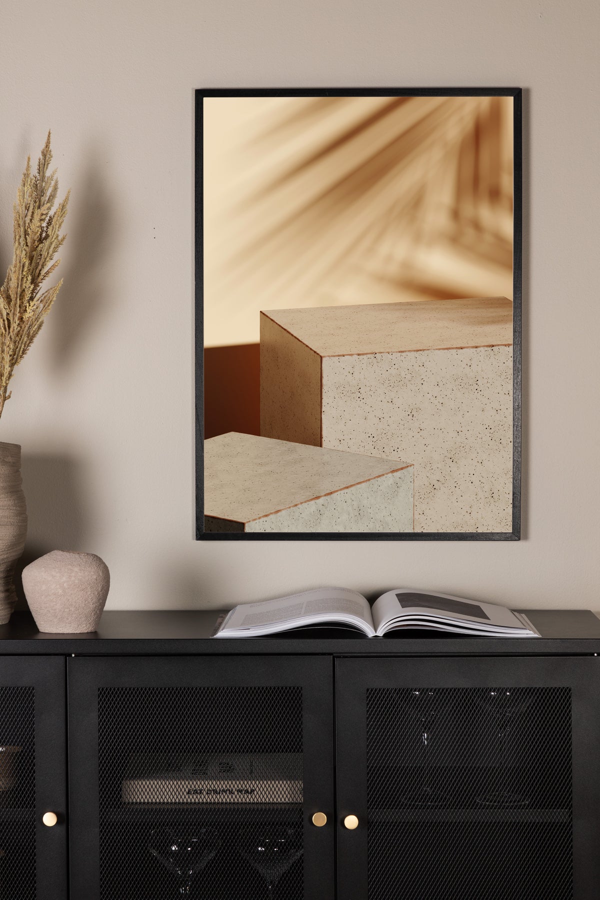 Venture Design Sunflow Posters Beige
