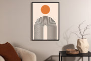 Venture Design Tempel Posters Beige