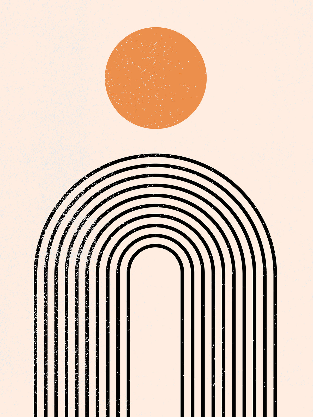 Venture Design Tempel Posters Beige