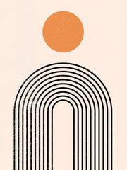 Venture Design Tempel Posters Beige