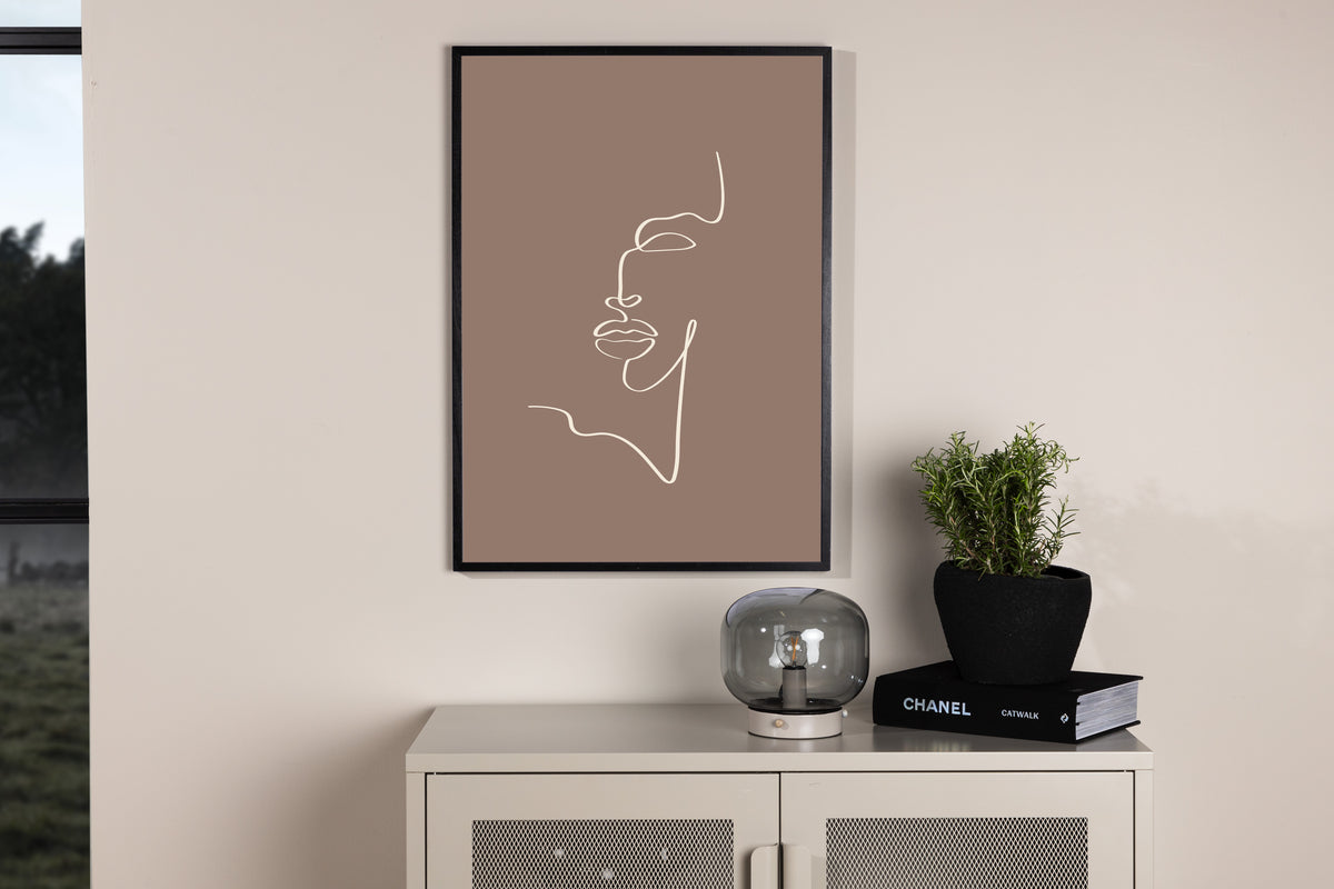 Venture Design Siluette Posters Brun