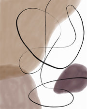 Venture Design Lines Posters Beige