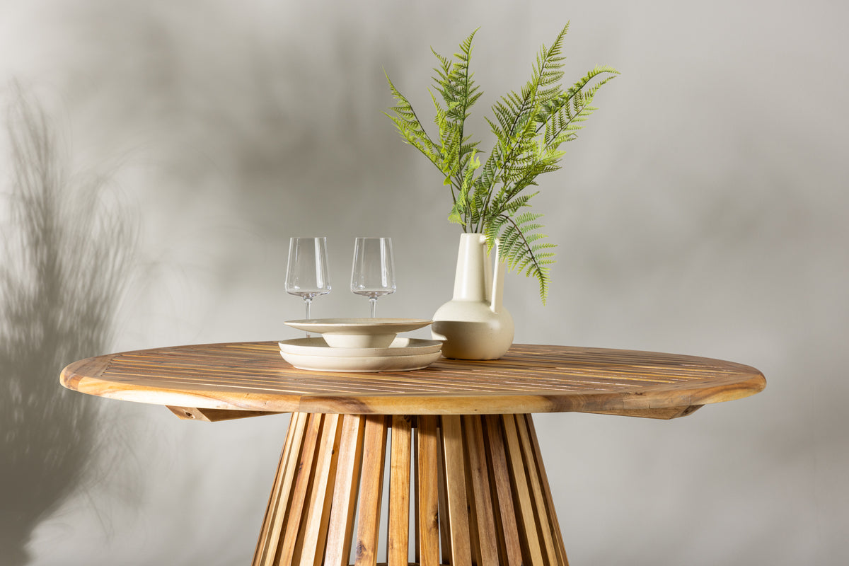 Venture Design Lumpur Runda Matbord ⌀120 Natur