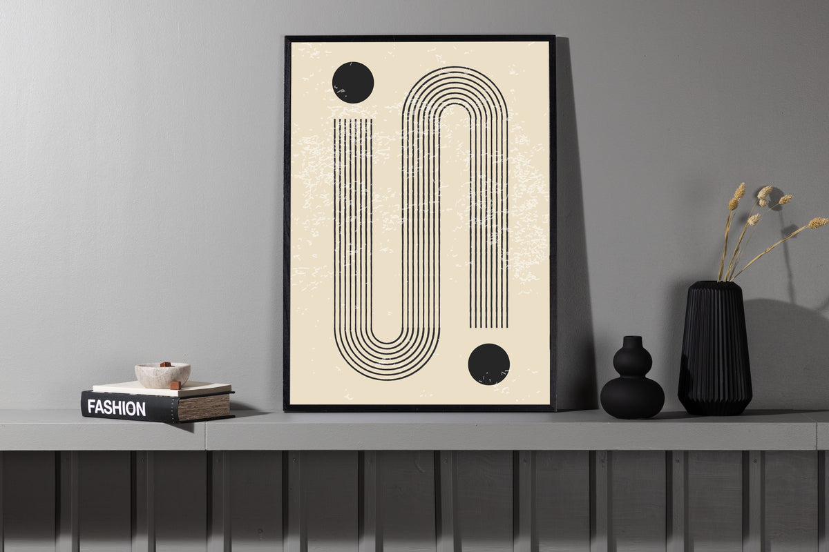 Venture Design Pantheon Posters Beige