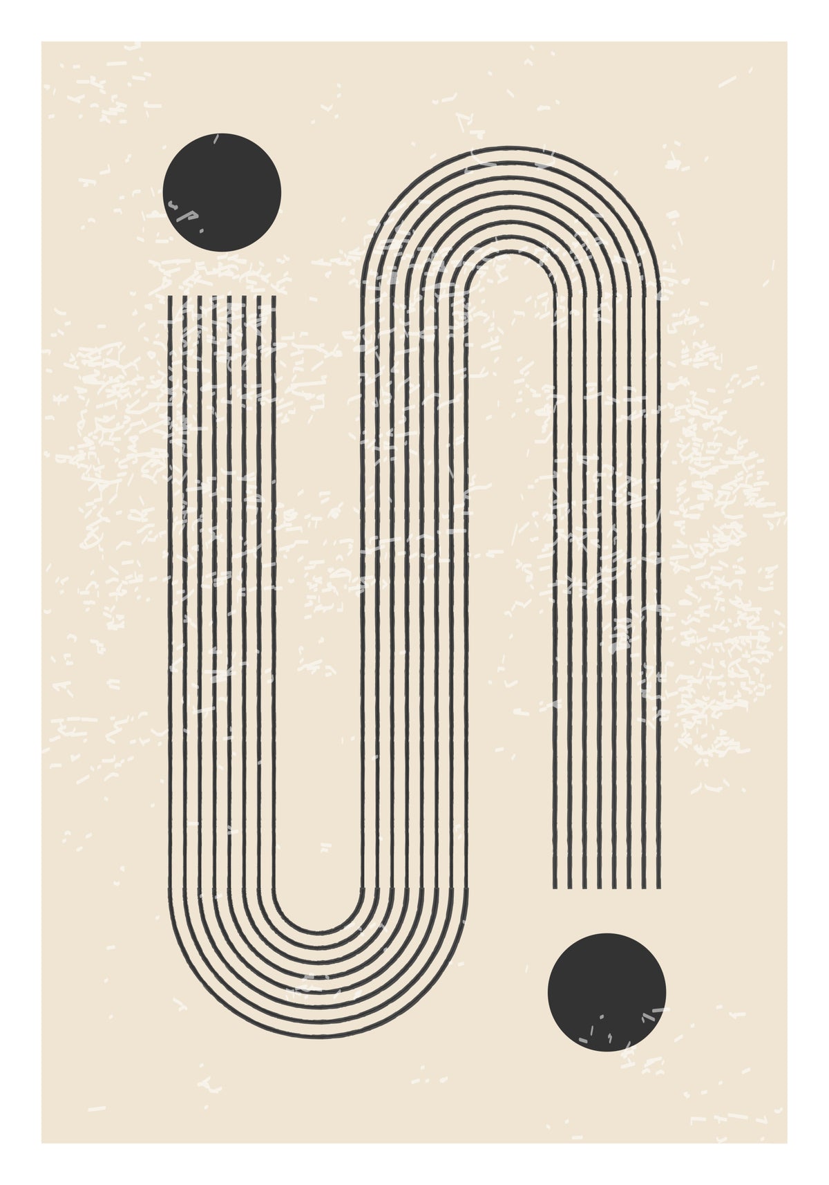 Venture Design Pantheon Posters Beige