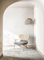 Venture Design Lounge Chair Posters Beige