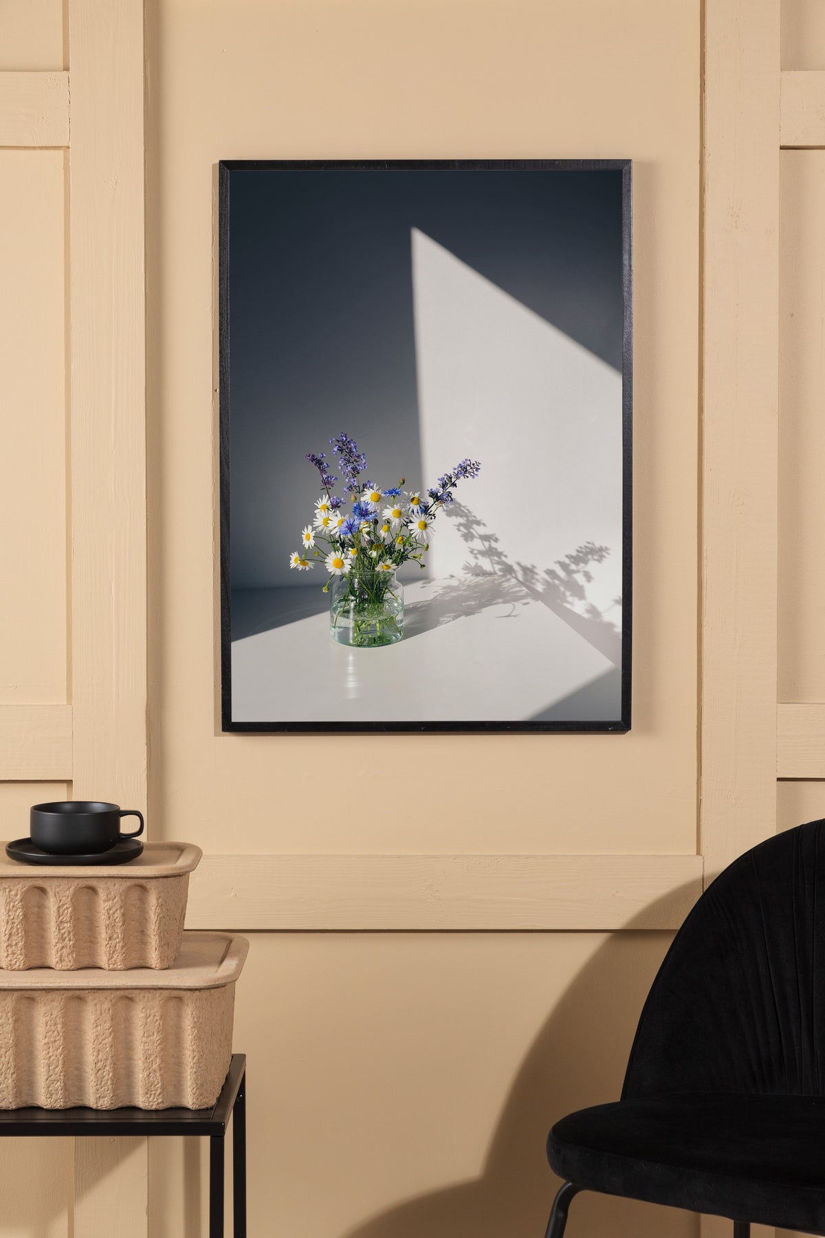Venture Design Flowers Posters Vit