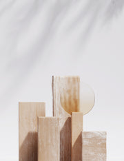 Venture Design Wooden Blocks Posters Beige