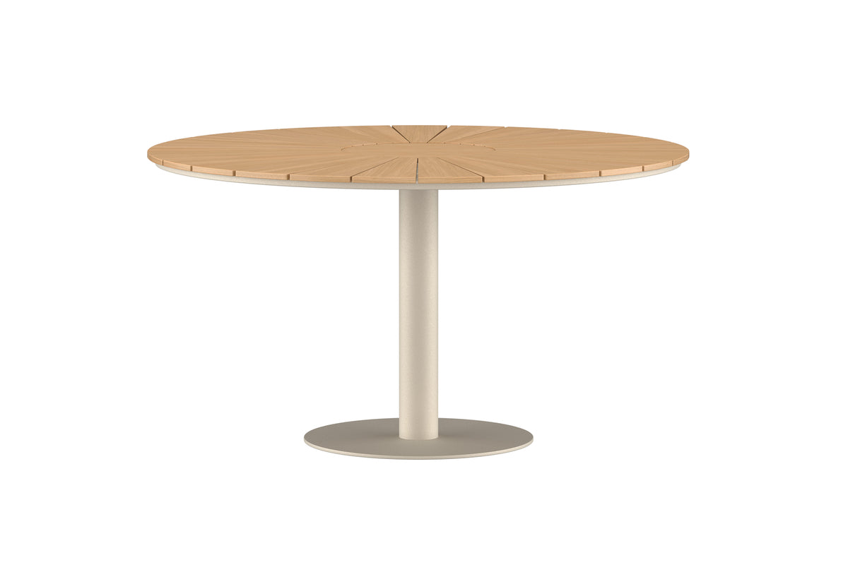 Venture Design Croft Runda Matbord Ø120 Beige