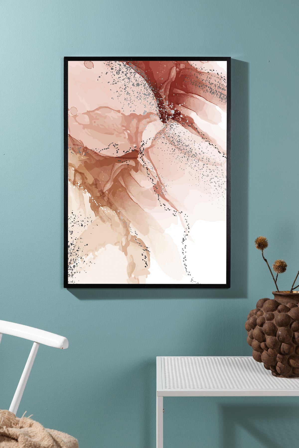 Venture Design Splash Posters Ljusrosa