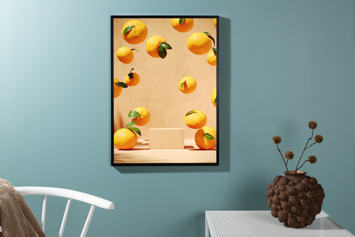 Venture Design Lemons Posters Beige