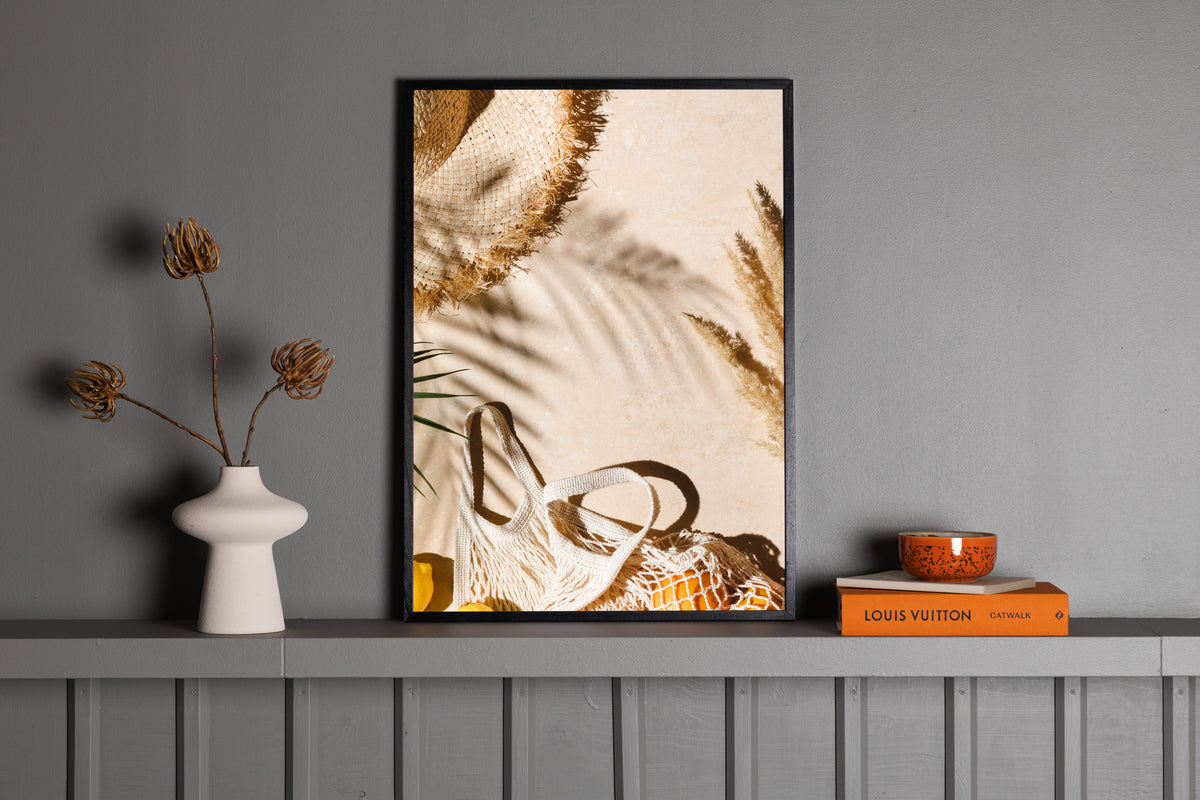 Venture Design Beach Posters Beige