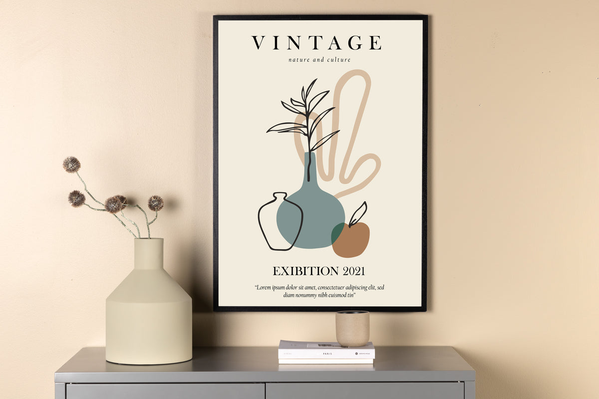 Venture Design Vintage Posters Beige