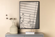 Venture Design Flower Shadow Posters Vit