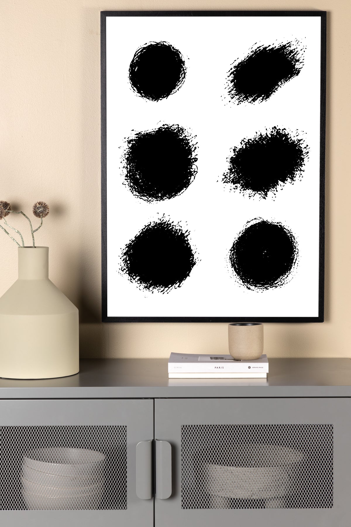 Venture Design Dots Posters Vit