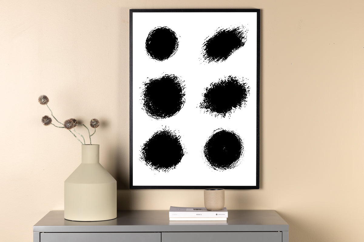 Venture Design Dots Posters Vit