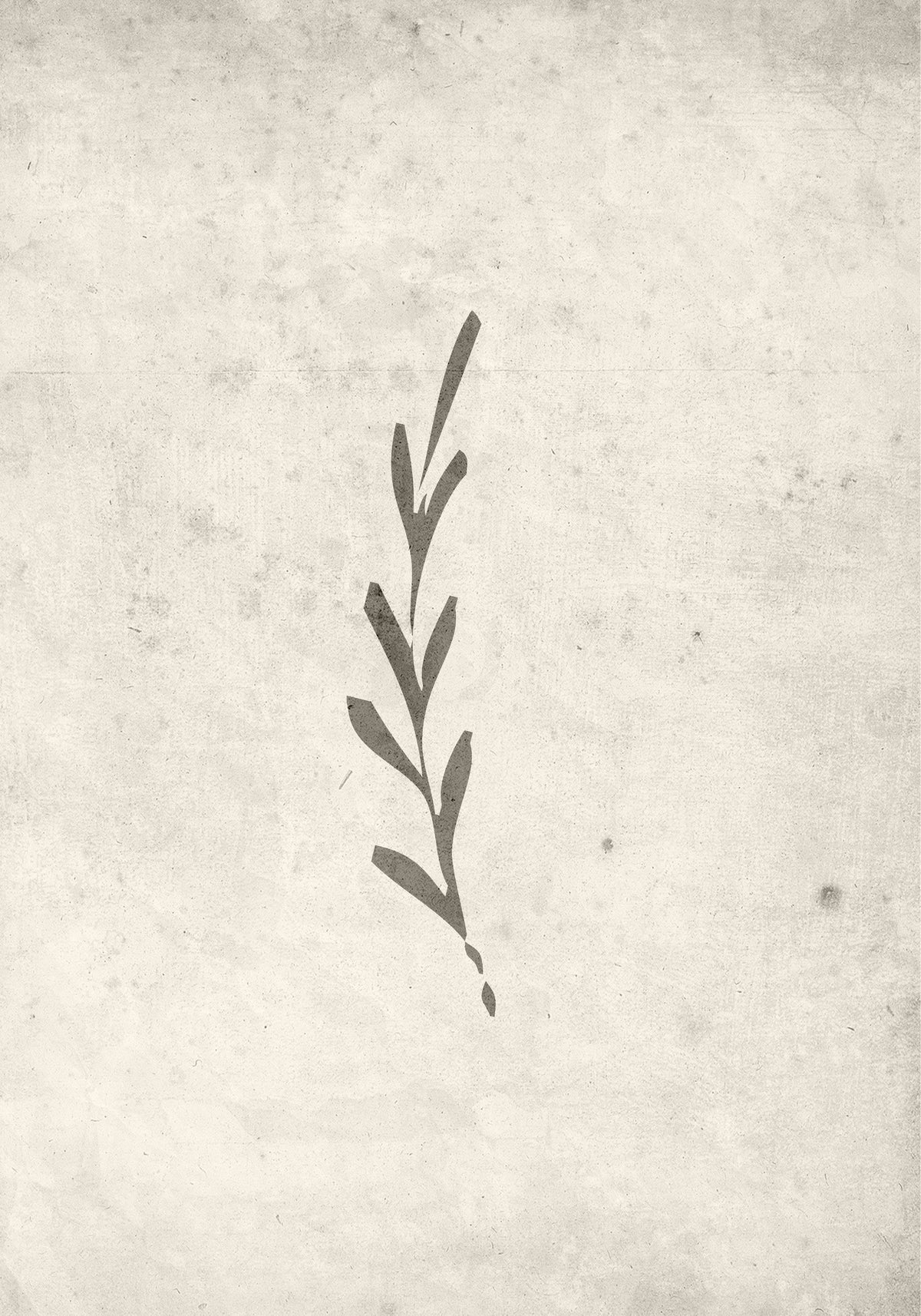 Venture Design Autumn leaf Posters Beige