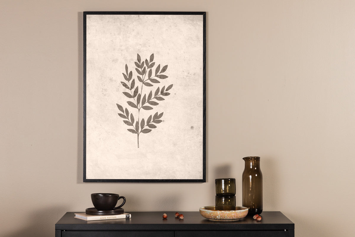 Venture Design Spring leaf Posters Beige