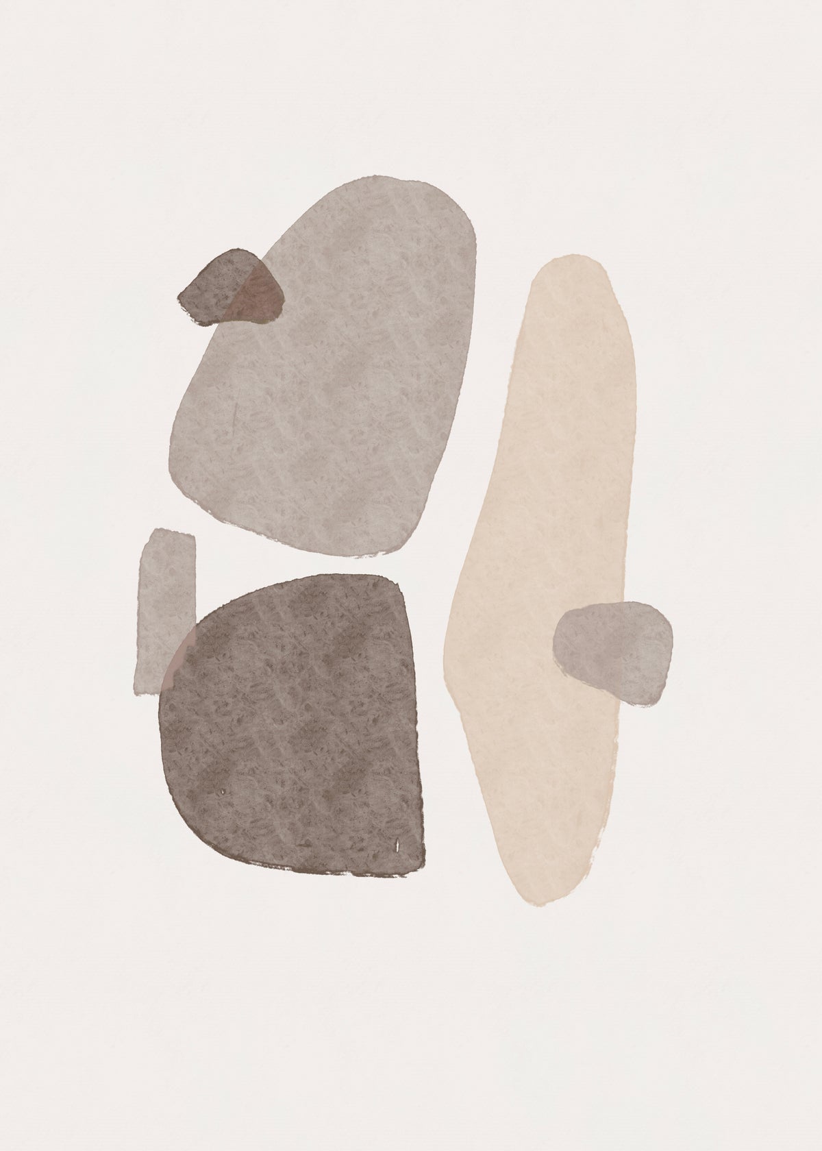 Venture Design Shapes Posters Beige