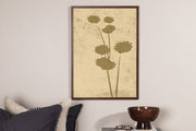 Venture Design Flower art Posters Beige