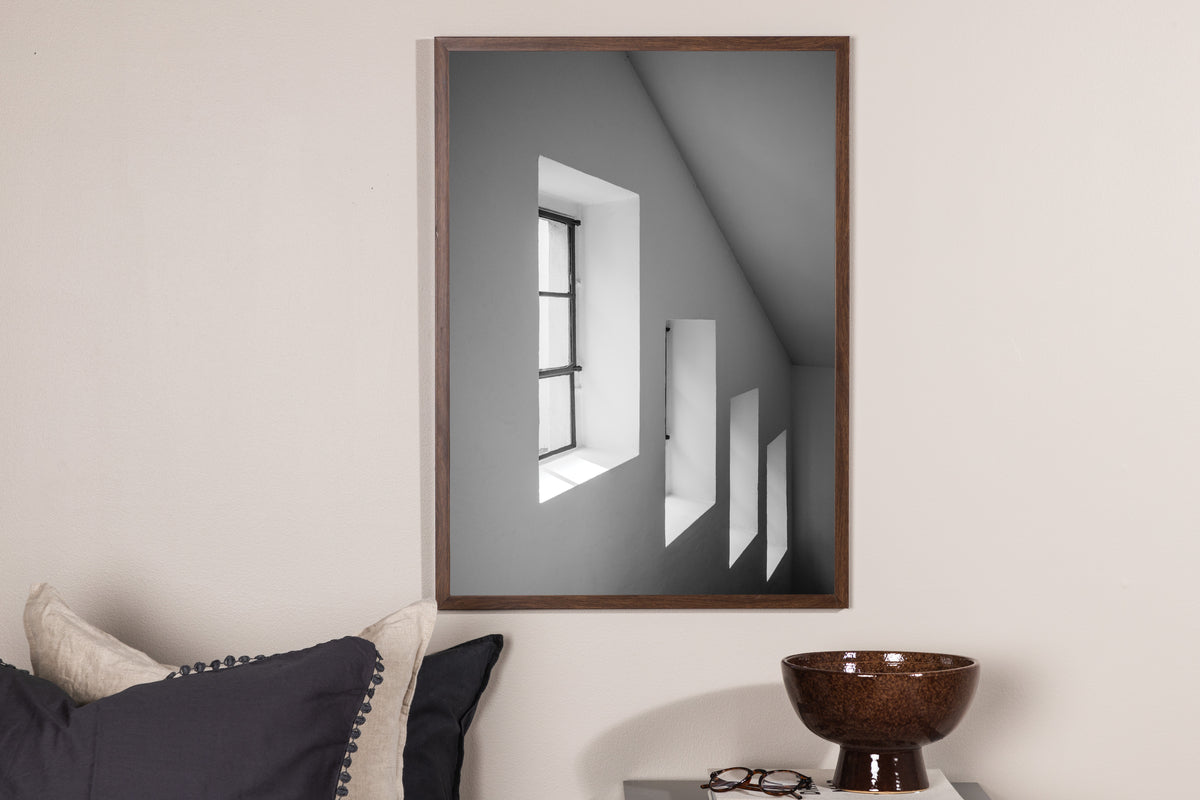 Venture Design Window Posters Grå