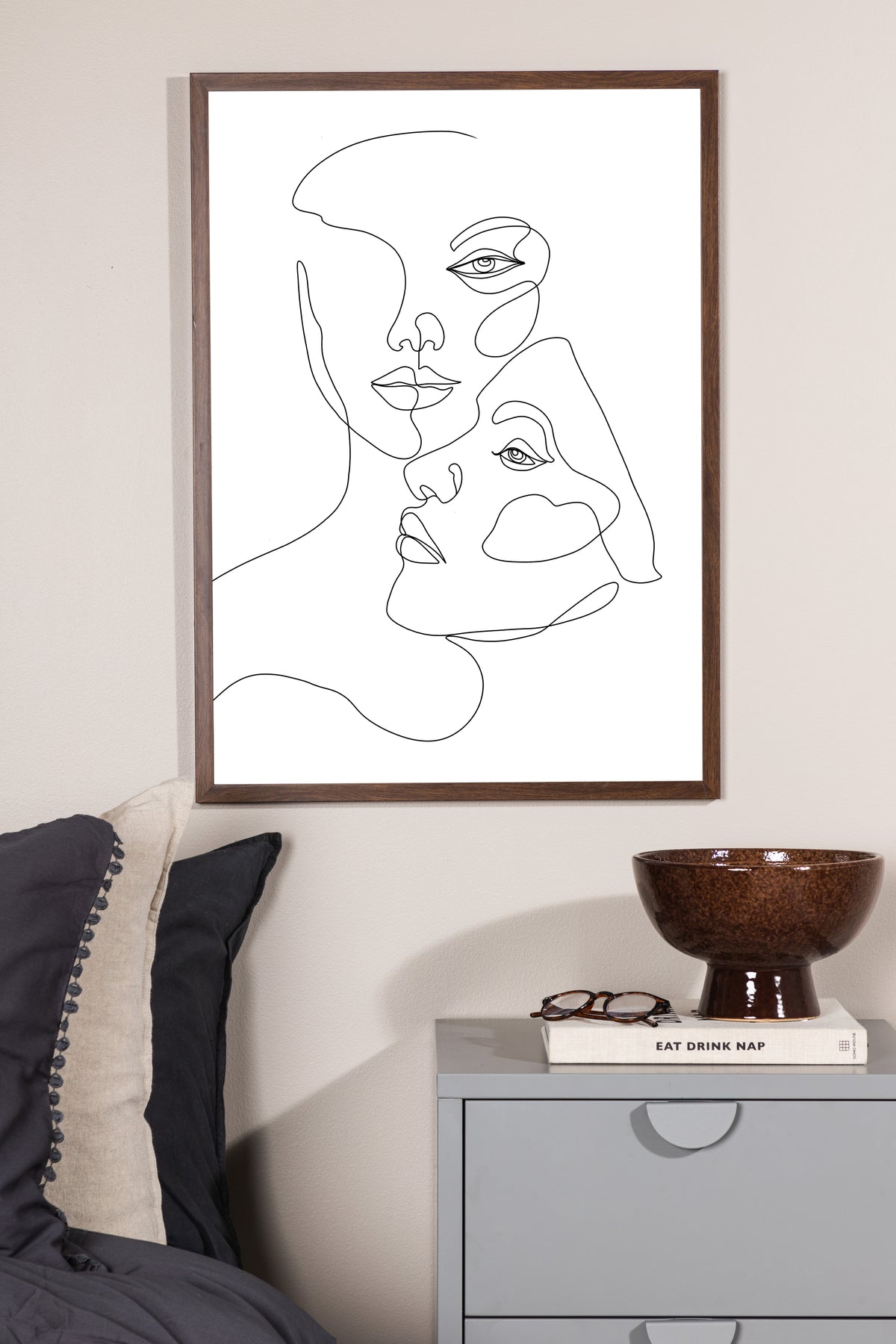 Venture Design Faces Posters Vit
