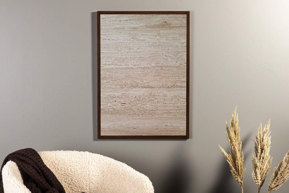 Venture Design Stone wall Posters Beige