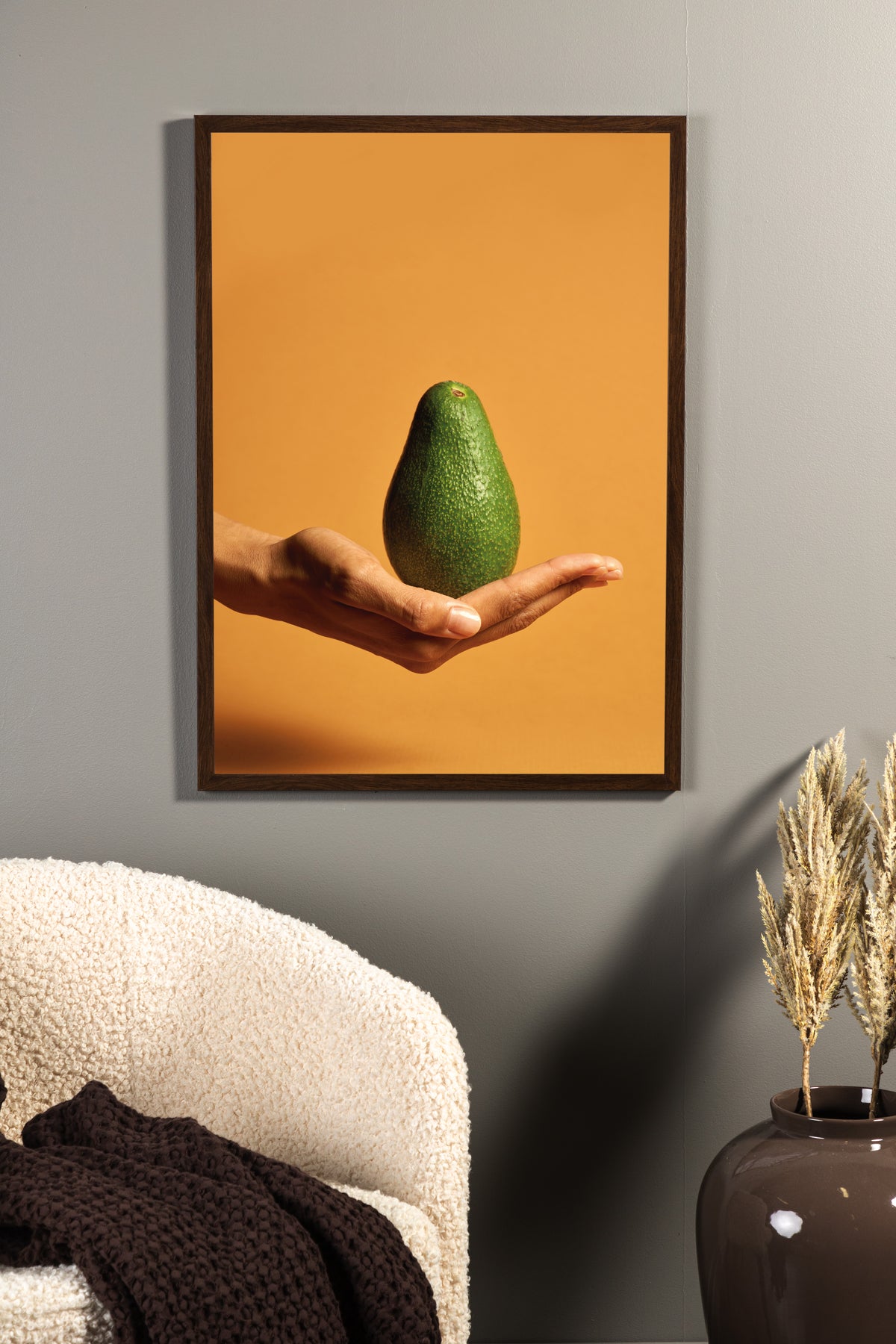 Venture Design Avocado Posters Orange