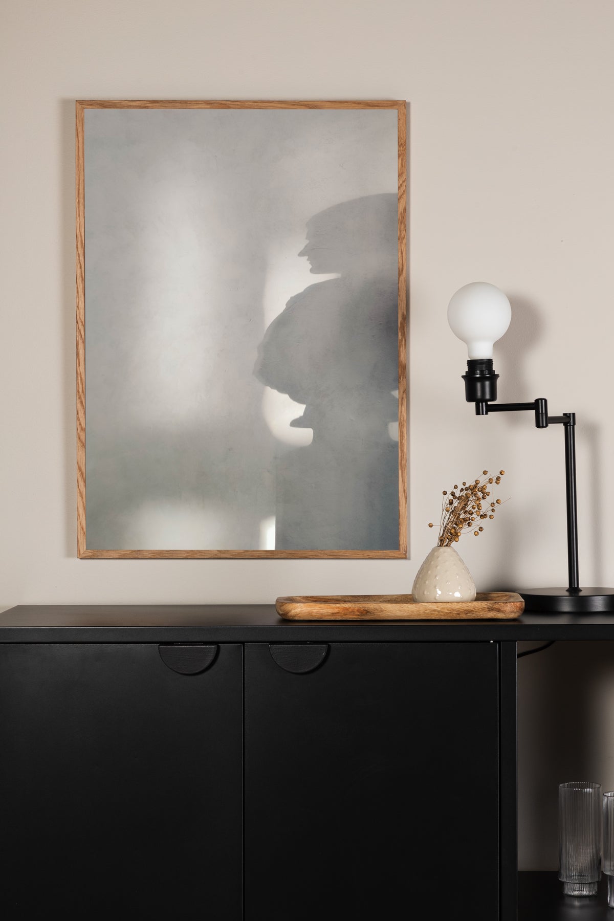 Venture Design Human shadow Posters Grå