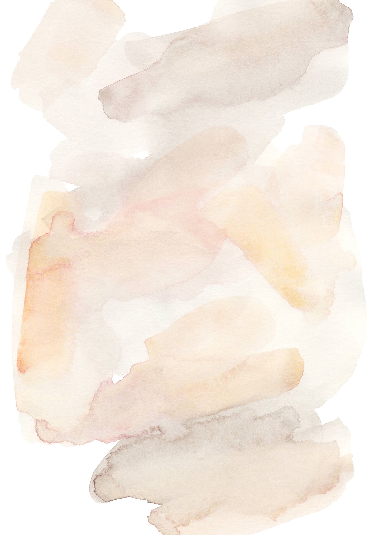 Venture Design Water colour Posters Beige