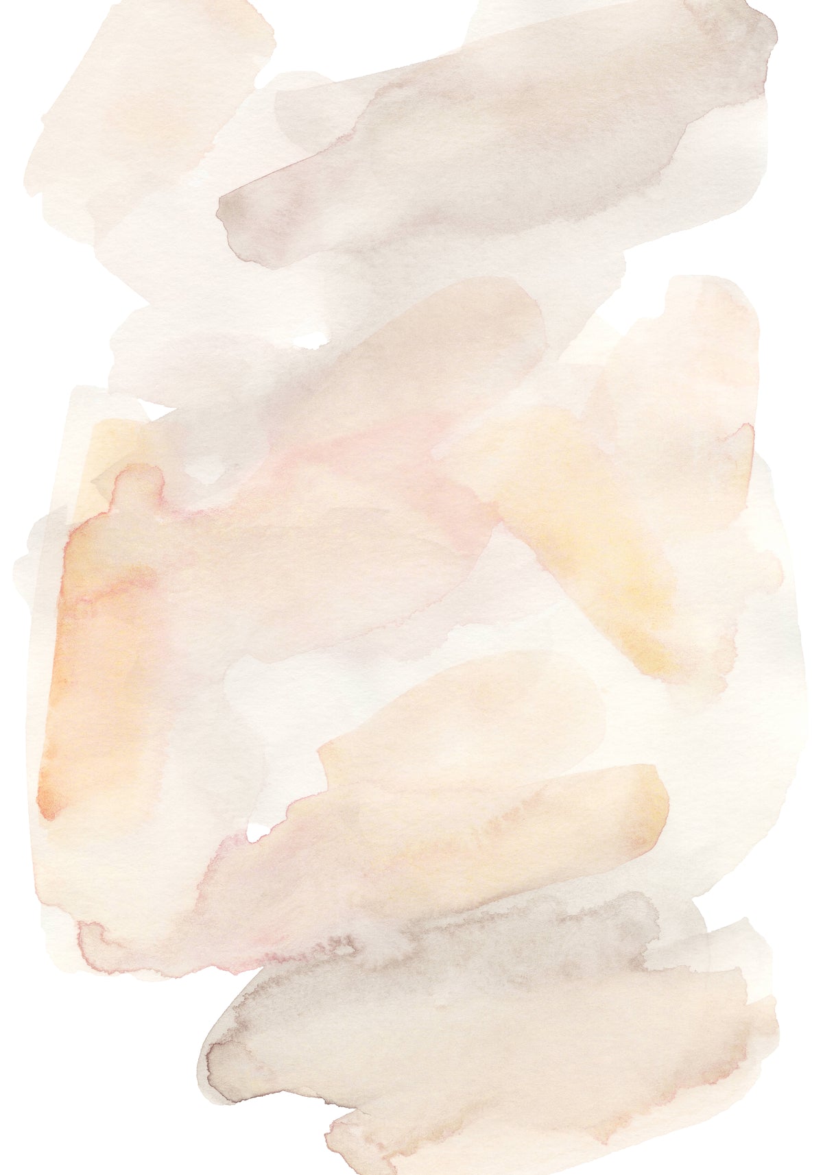 Venture Design Water colour Posters Beige