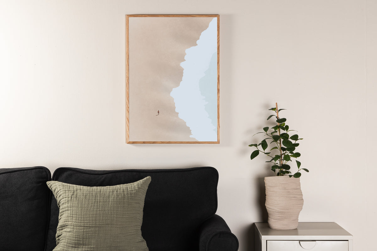 Venture Design Beach Posters Beige