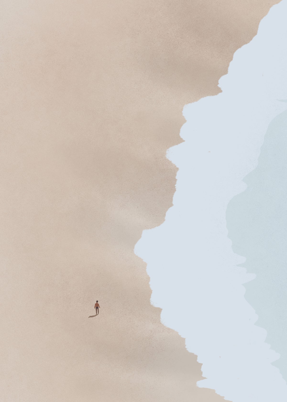 Venture Design Beach Posters Beige