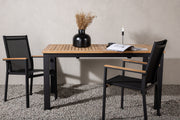 Venture Design Panama Rektangulära Matbord 152 x 90 Svart