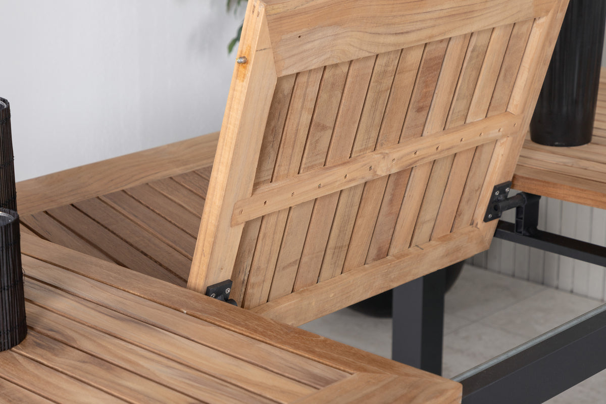 Venture Design Panama Rektangulära Matbord 152 x 90 Svart