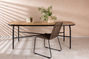 Venture Design Holmbeck Rektangulära Matbord 200 x 90 Natur