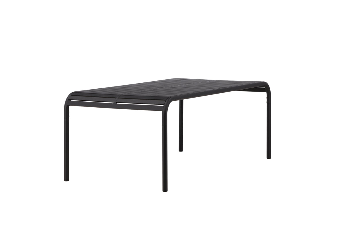 Venture Design Borneo Rektangulära Matbord 200 x 100 Svart