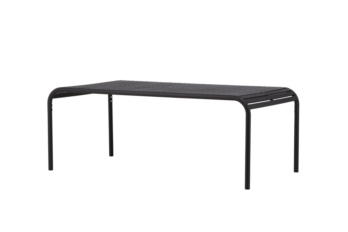 Venture Design Borneo Rektangulära Matbord 200 x 100 Svart