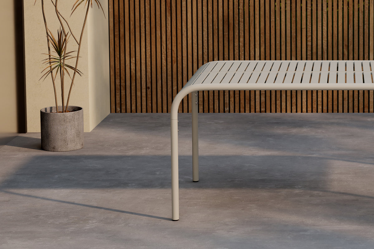 Venture Design Borneo Rektangulära Matbord 200 x 100 Beige