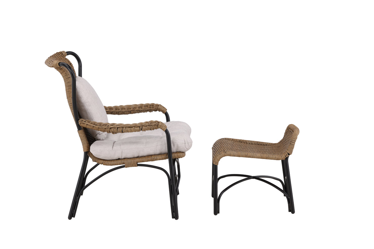 Venture Design Loreto Loungefåtöljer Svart