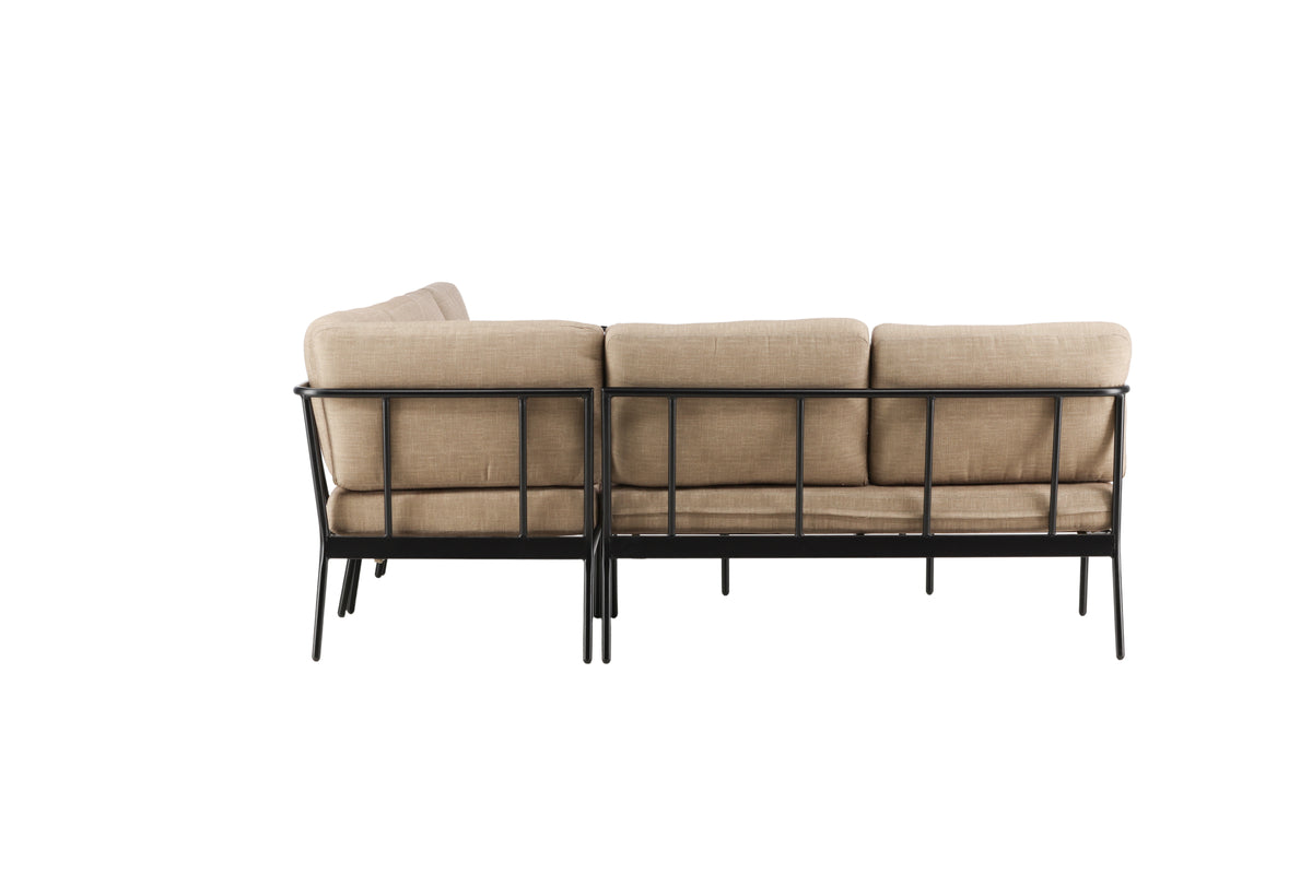 Venture Design Pehnna Hörngrupper Svart Beige
