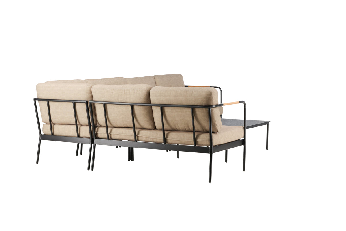 Venture Design Pehnna Hörngrupper Svart Beige