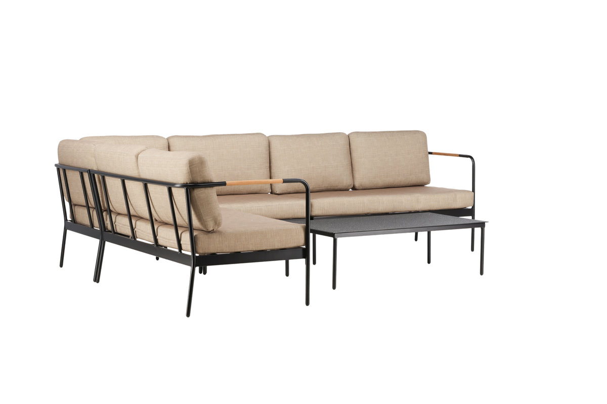 Venture Design Pehnna Hörngrupper Svart Beige