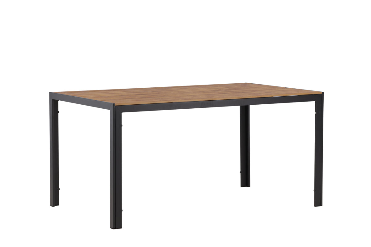 Venture Design Break Rektangulära Matbord 150 x 90 Svart