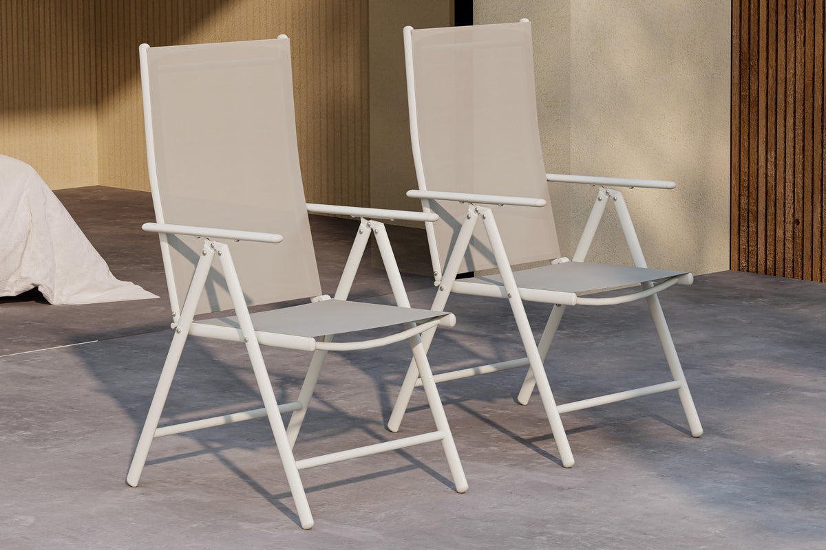 Venture Design Break Matstolar 2-pack Beige