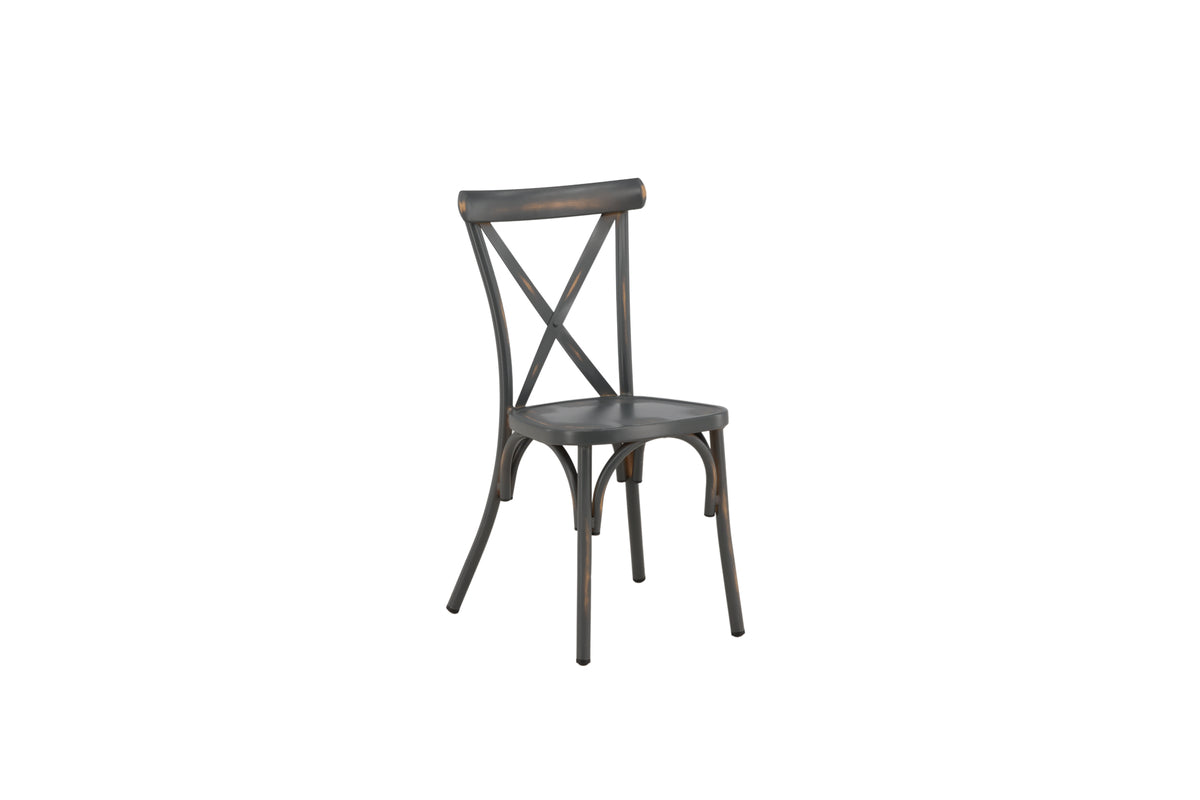 Venture Design Tablas Matstolar 2-pack Mörkgrå